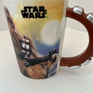 Star Wars Chewbacca Ceramic Mug by Galerie With Bandolier Handle
